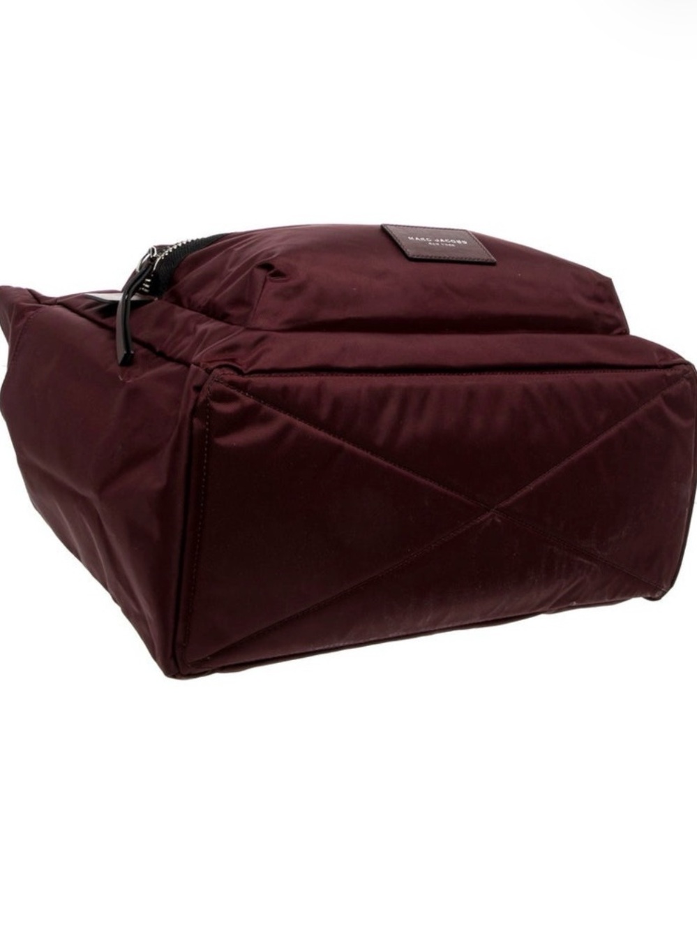 Authentic Marc Jacobs Women's Burgundy Nylon Tote Bag - Picture 5 of 6